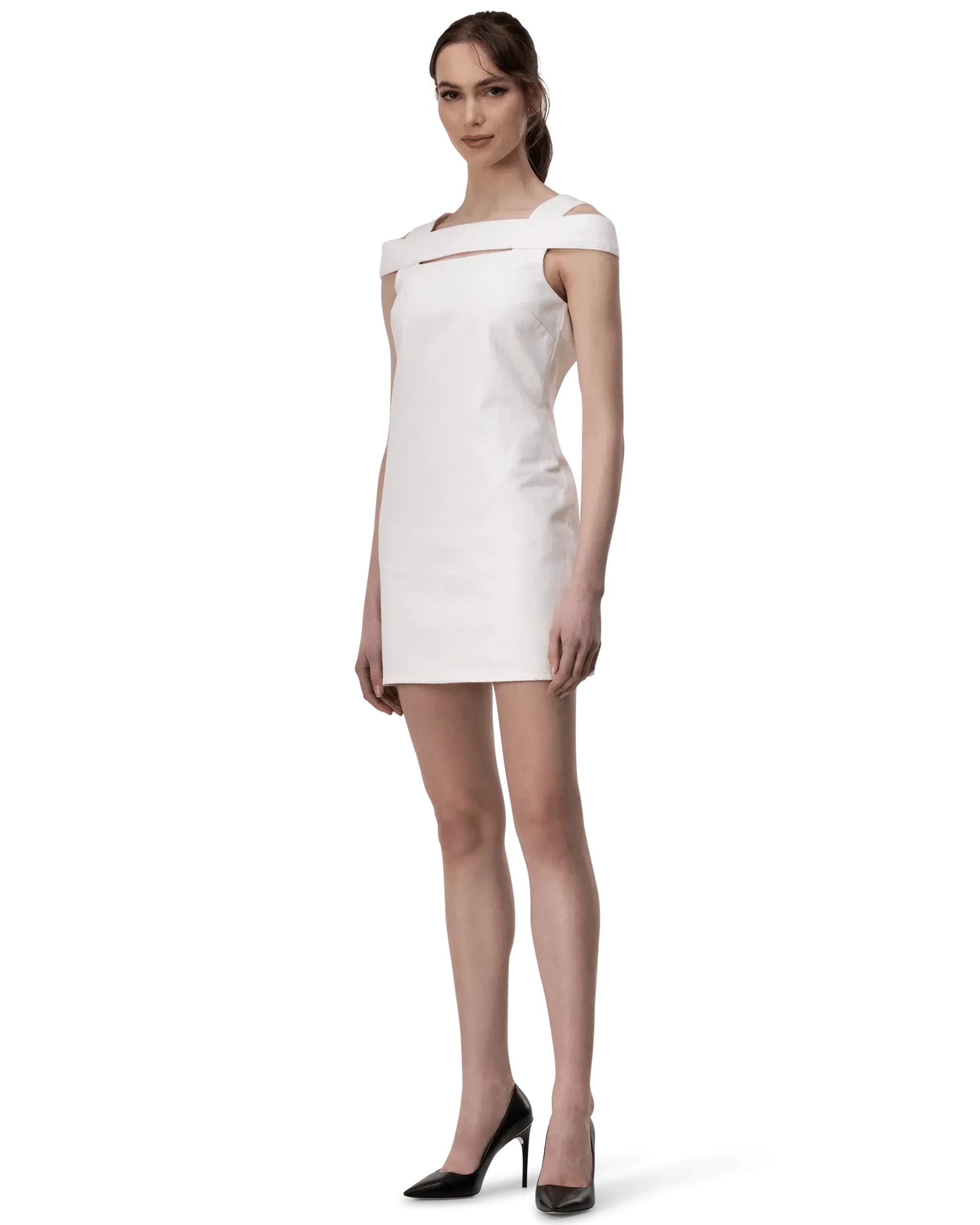 Open Back Mini Dress