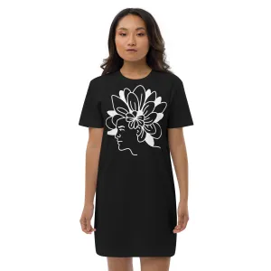 Organic cotton t-shirt dress, Customized Dress, Apparel,,