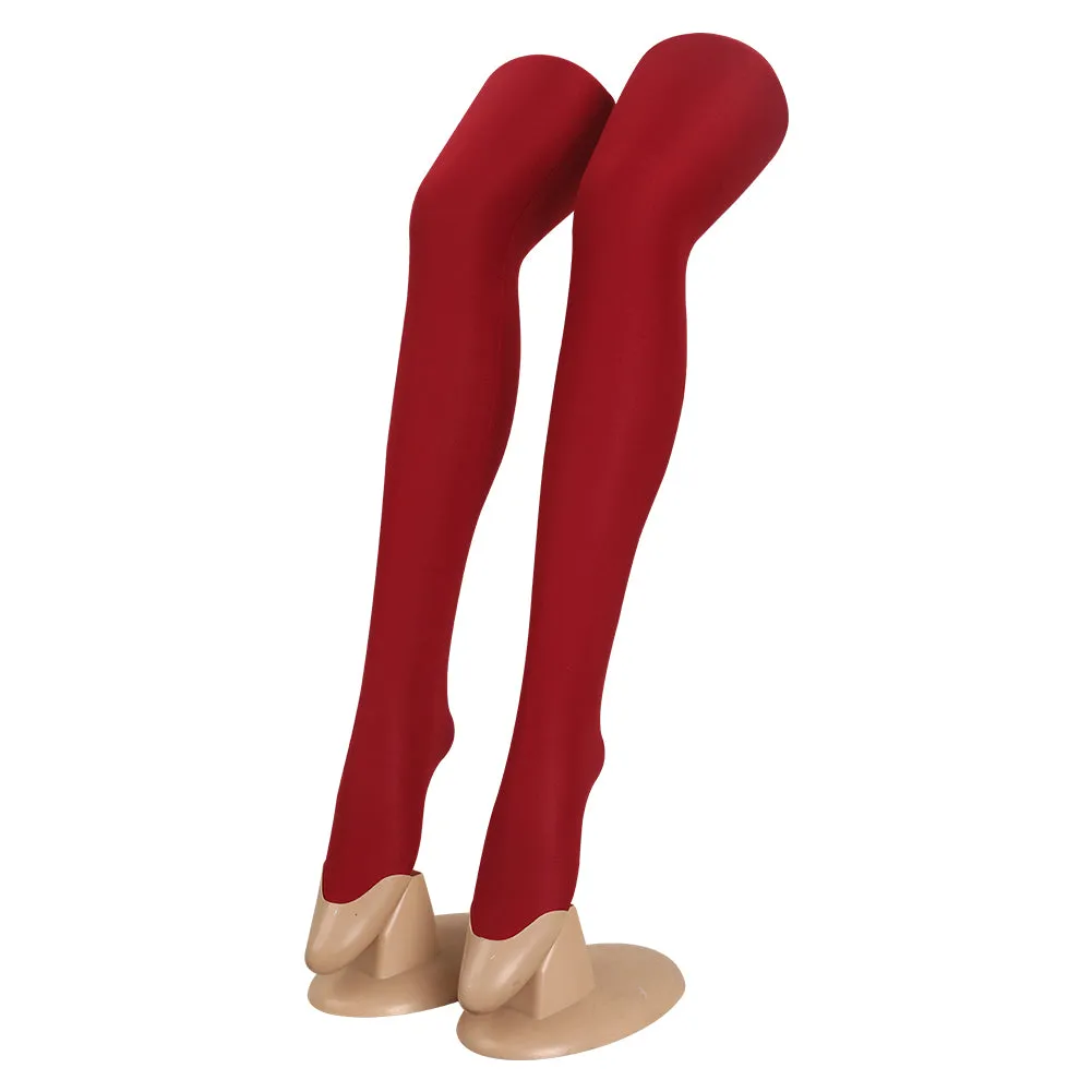 Oshi No Ko My Idol's Child Arima Kana Red Singing Outfits Cosplay Costume Halloween Carnival Suit