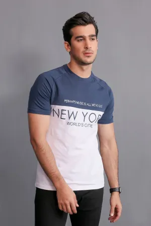 OXFORD BLUE T-SHIRT