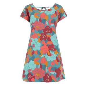 Padma Tie Back Dress - Hydra Oversize Floral