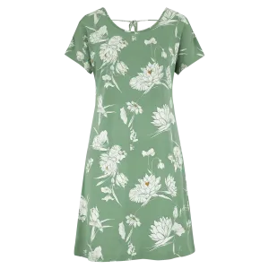 Padma Tie Back Dress - Thyme Lotus