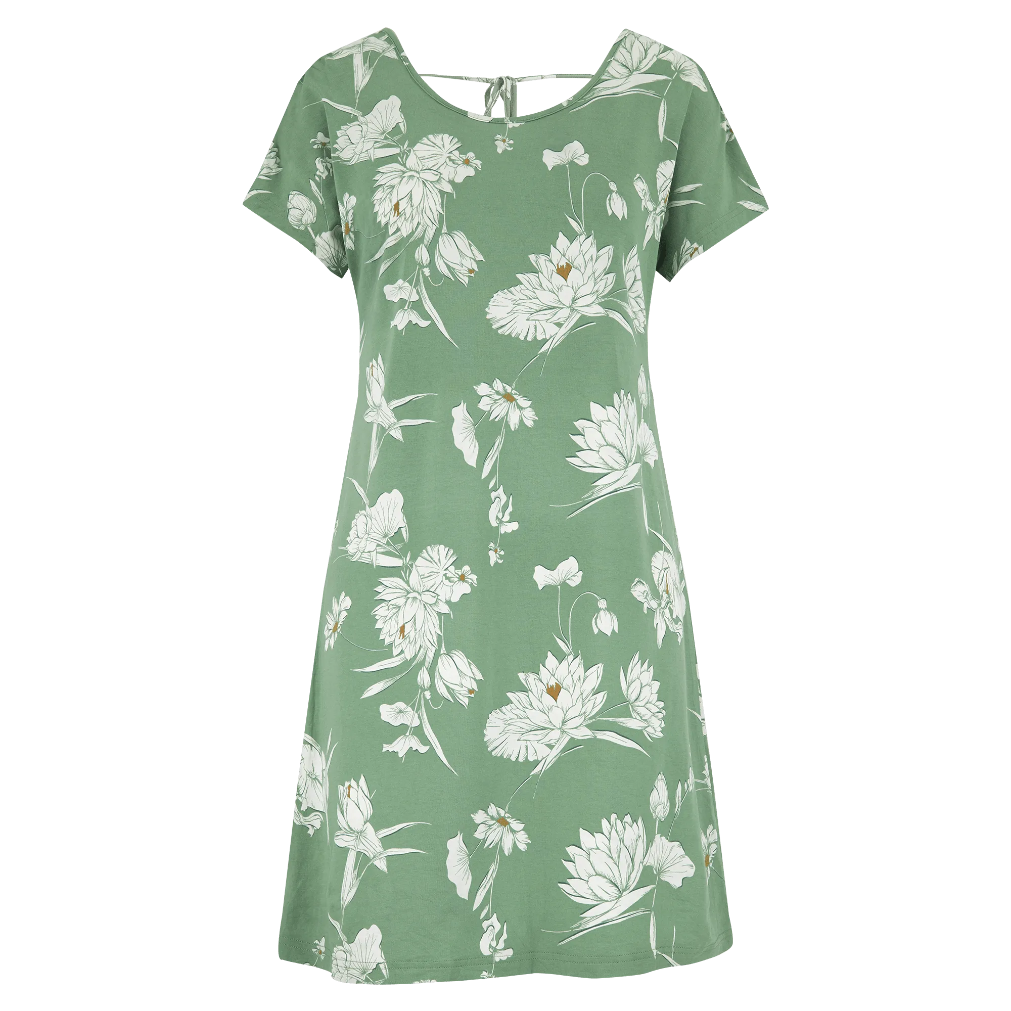 Padma Tie Back Dress - Thyme Lotus