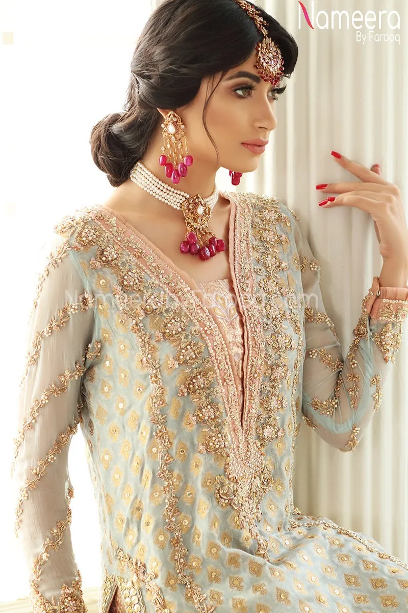 Pakistani Dress for Party with Embroidery 2021 #BB132
