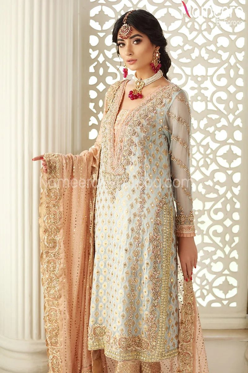 Pakistani Dress for Party with Embroidery 2021 #BB132