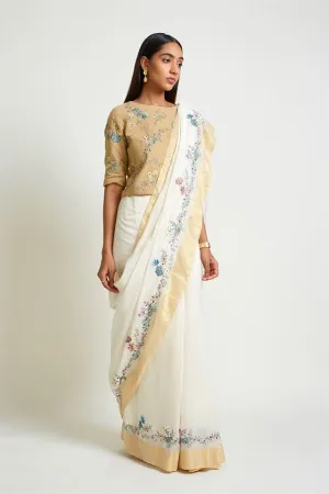 Payal Pratap   -   Rock Garden Magnolia Embroidered Saree
