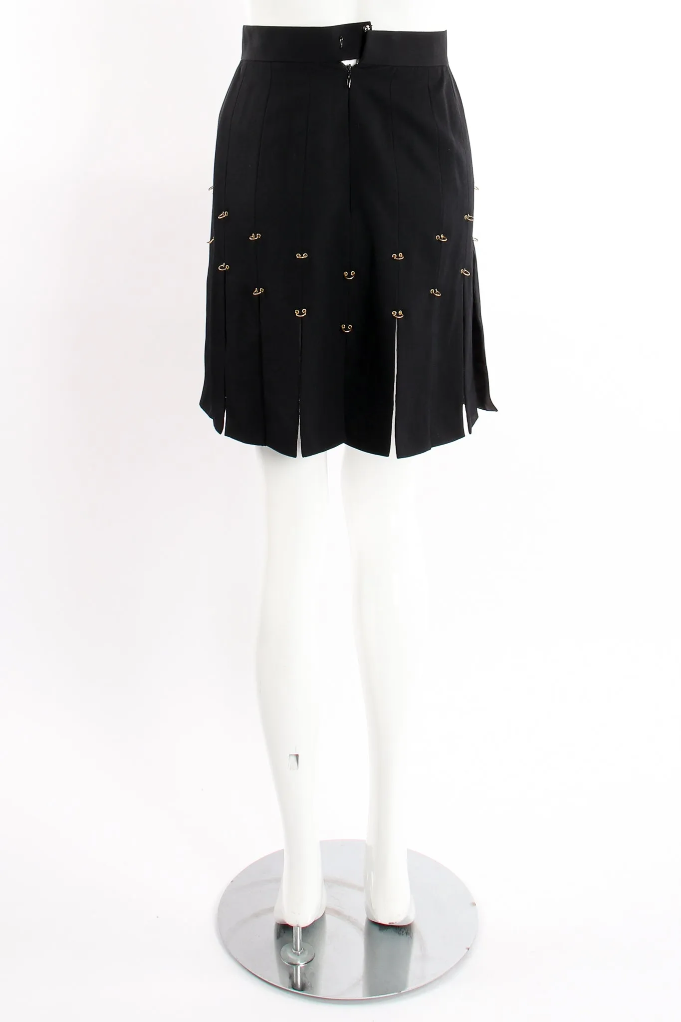 Pierced Ring Carwash Skirt Suit