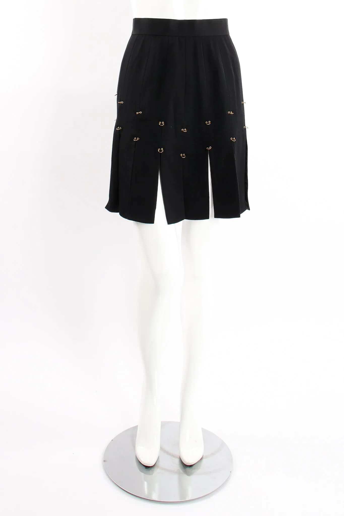 Pierced Ring Carwash Skirt Suit