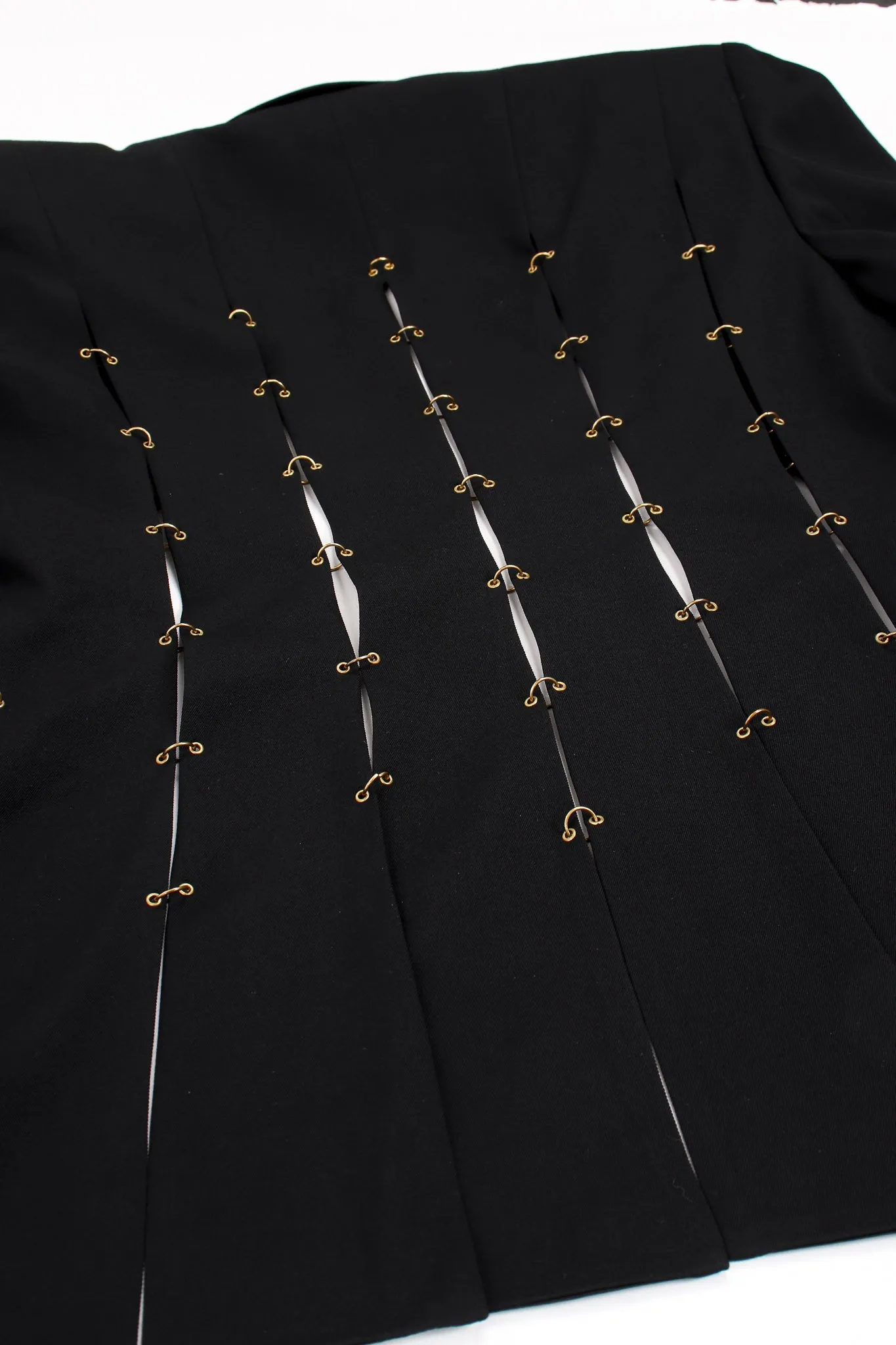 Pierced Ring Carwash Skirt Suit
