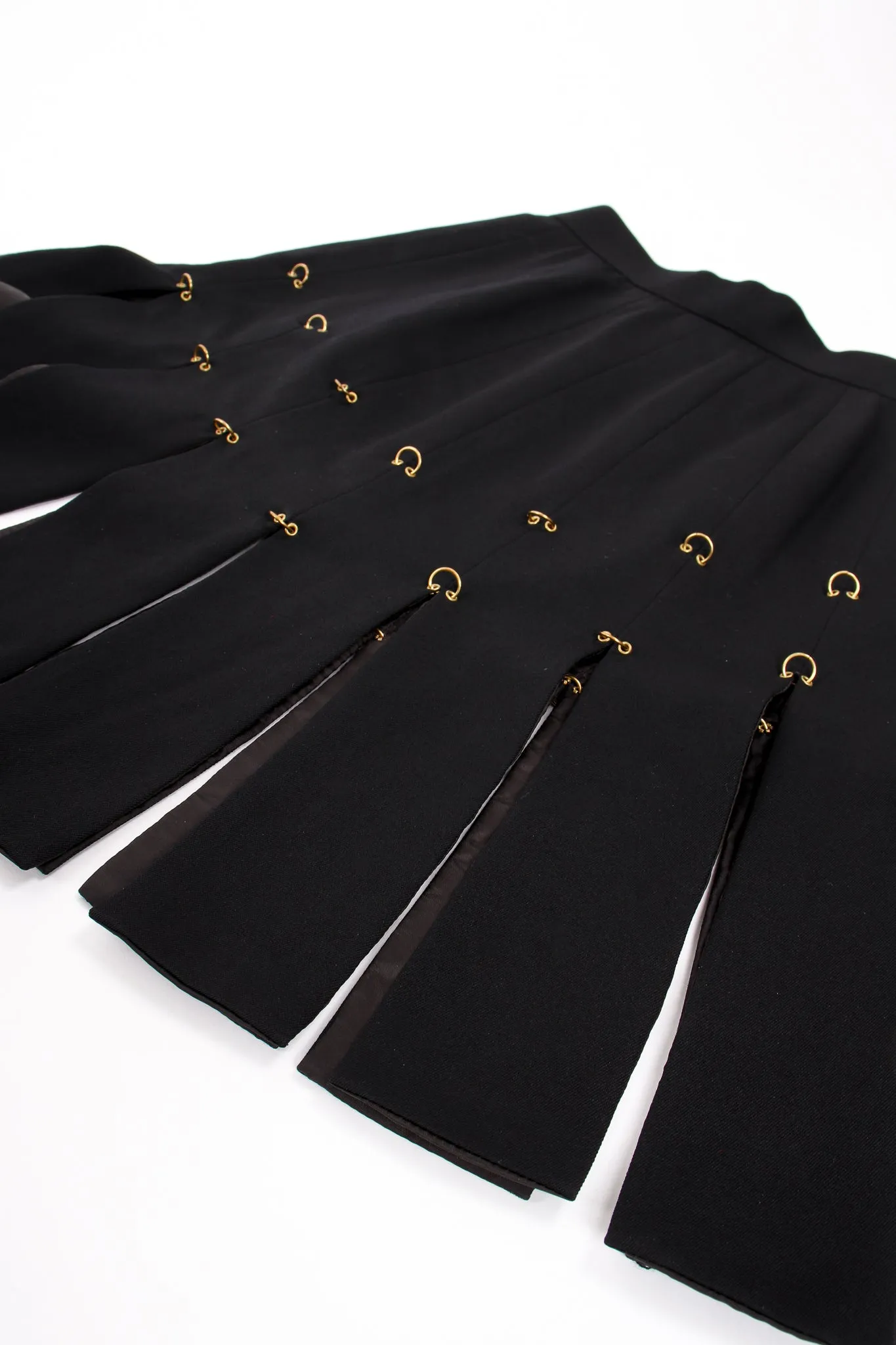 Pierced Ring Carwash Skirt Suit
