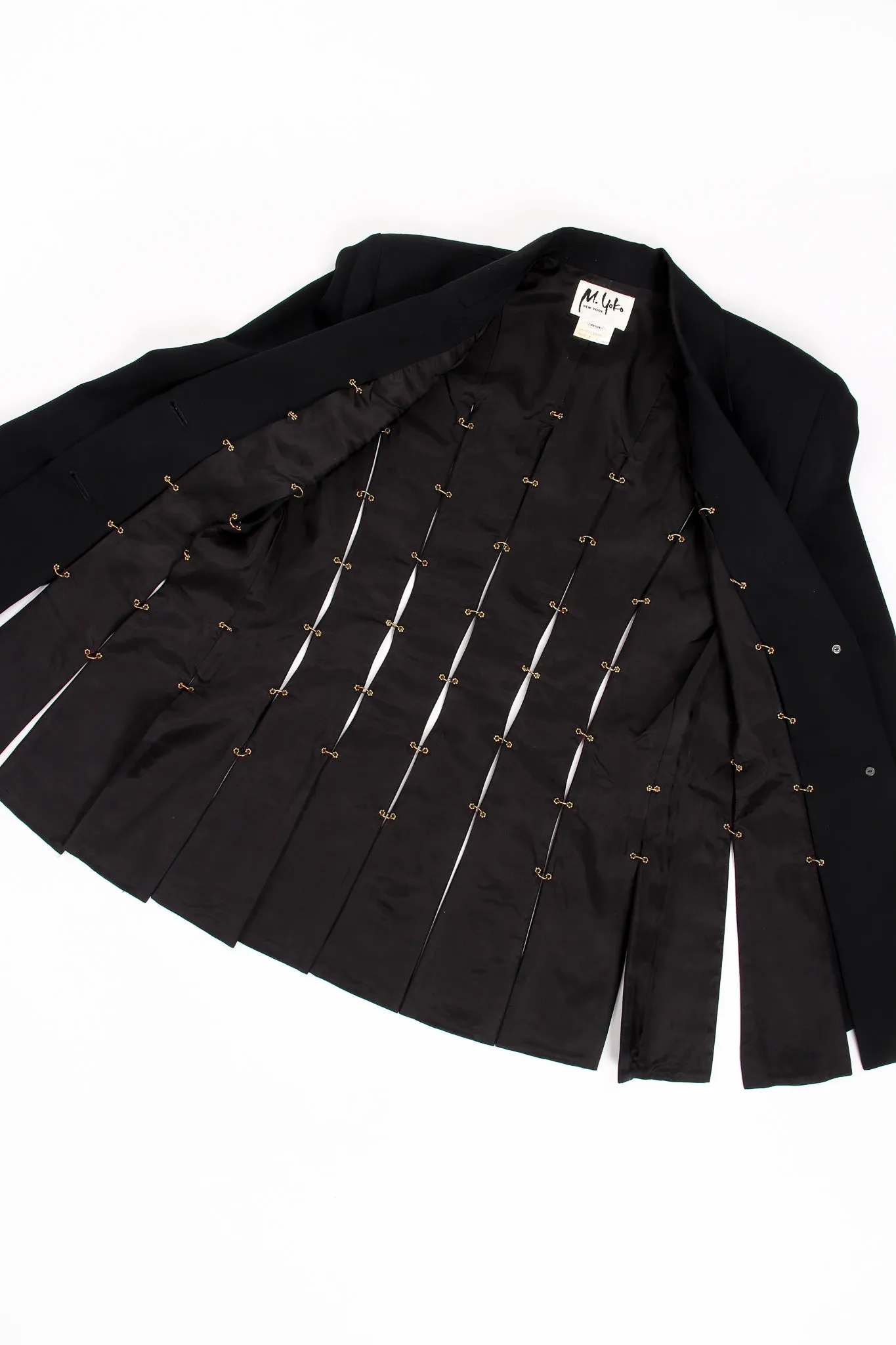 Pierced Ring Carwash Skirt Suit