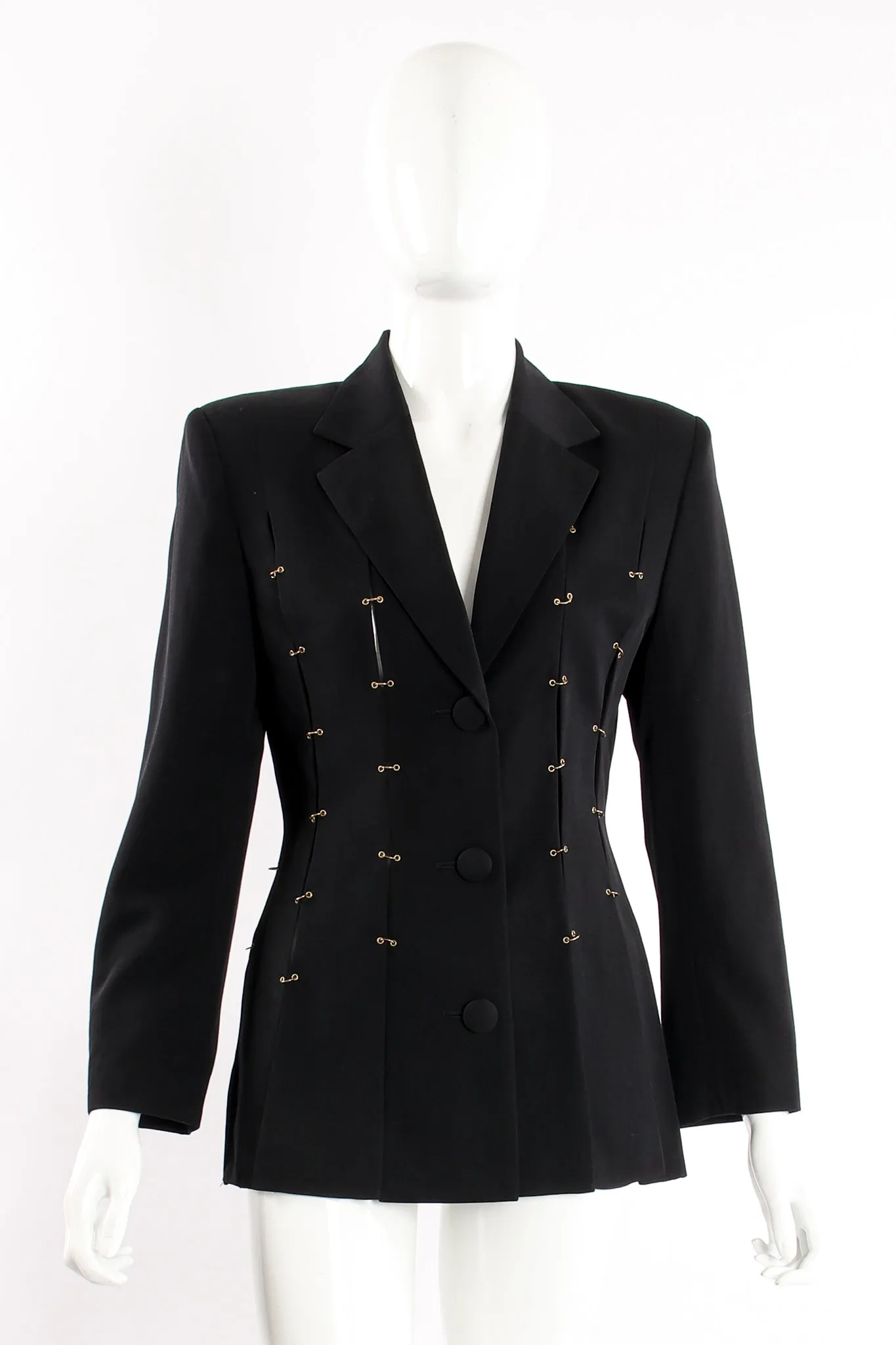 Pierced Ring Carwash Skirt Suit