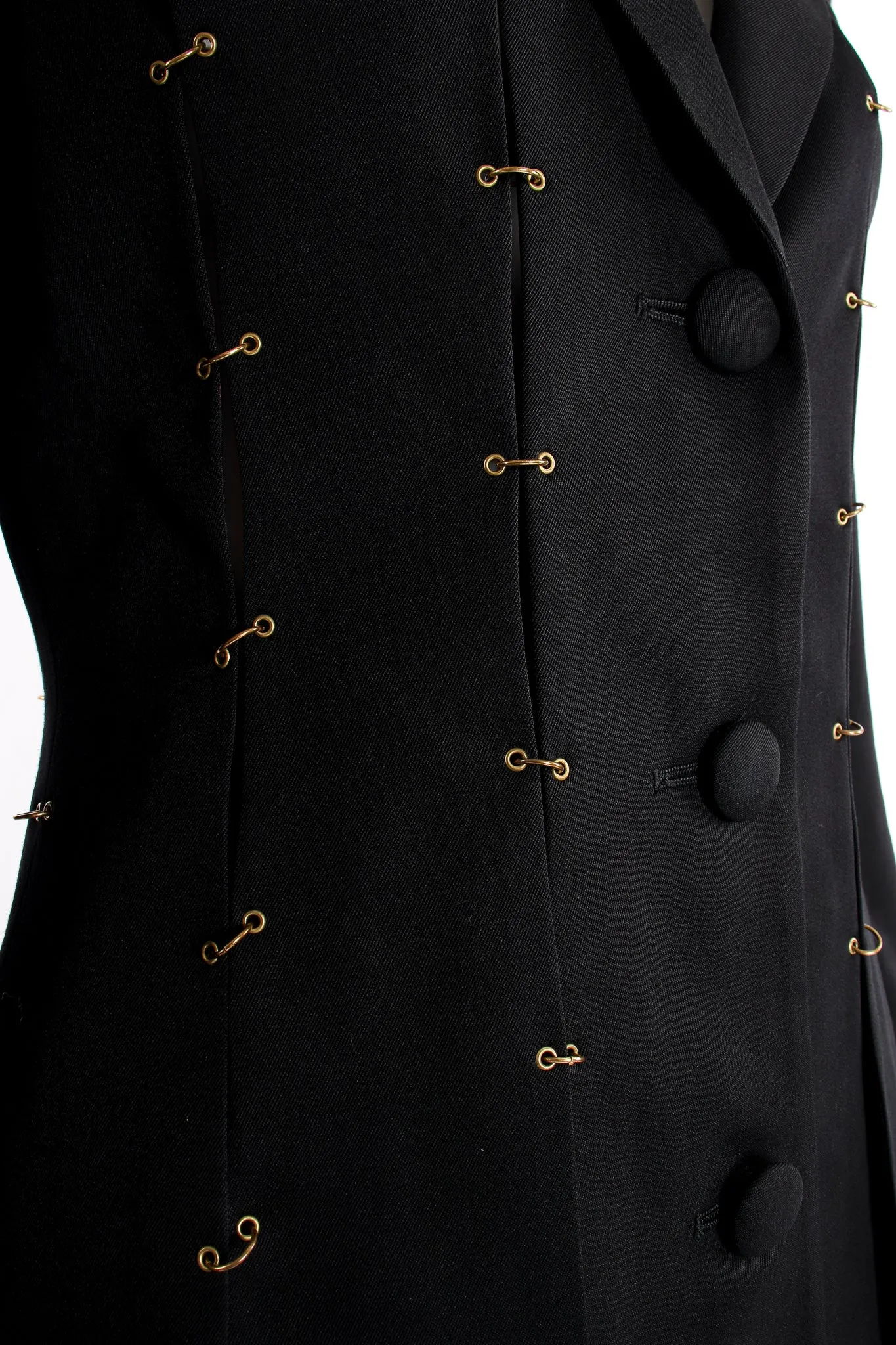 Pierced Ring Carwash Skirt Suit