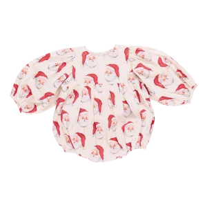 Pink Chicken Baby Girls Bea Bubble - Vintage Santas