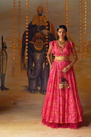 Pink Lehenga Sets