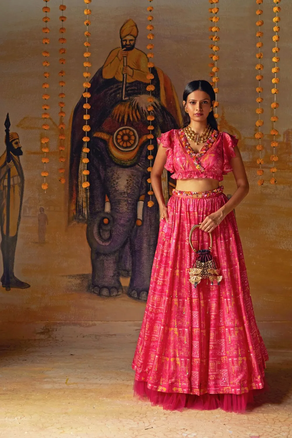 Pink Lehenga Sets