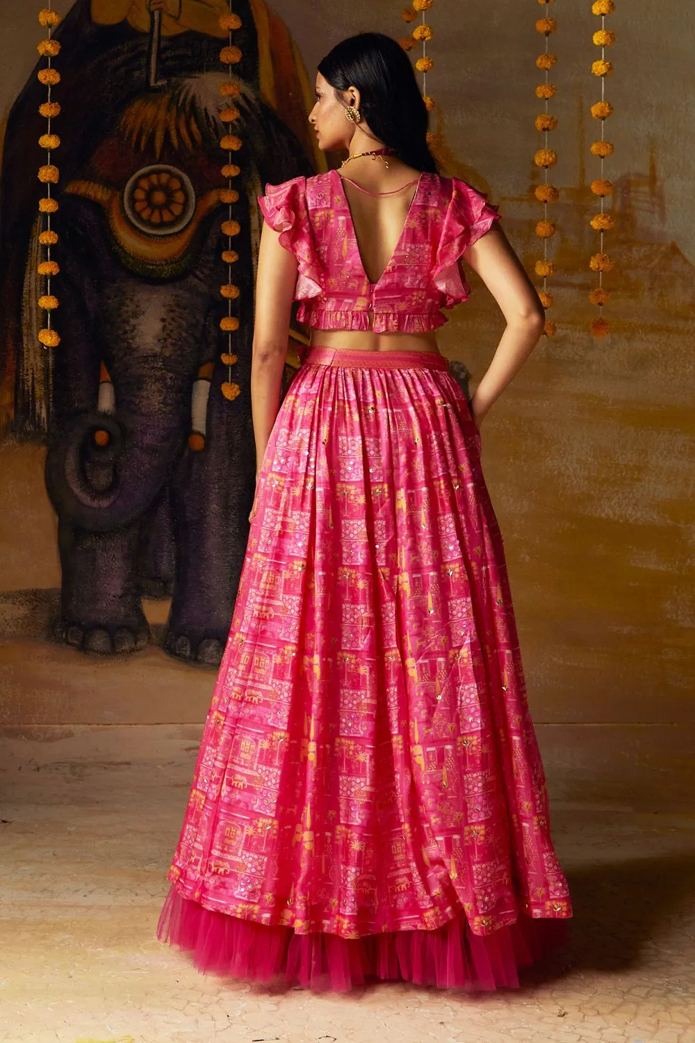 Pink Lehenga Sets