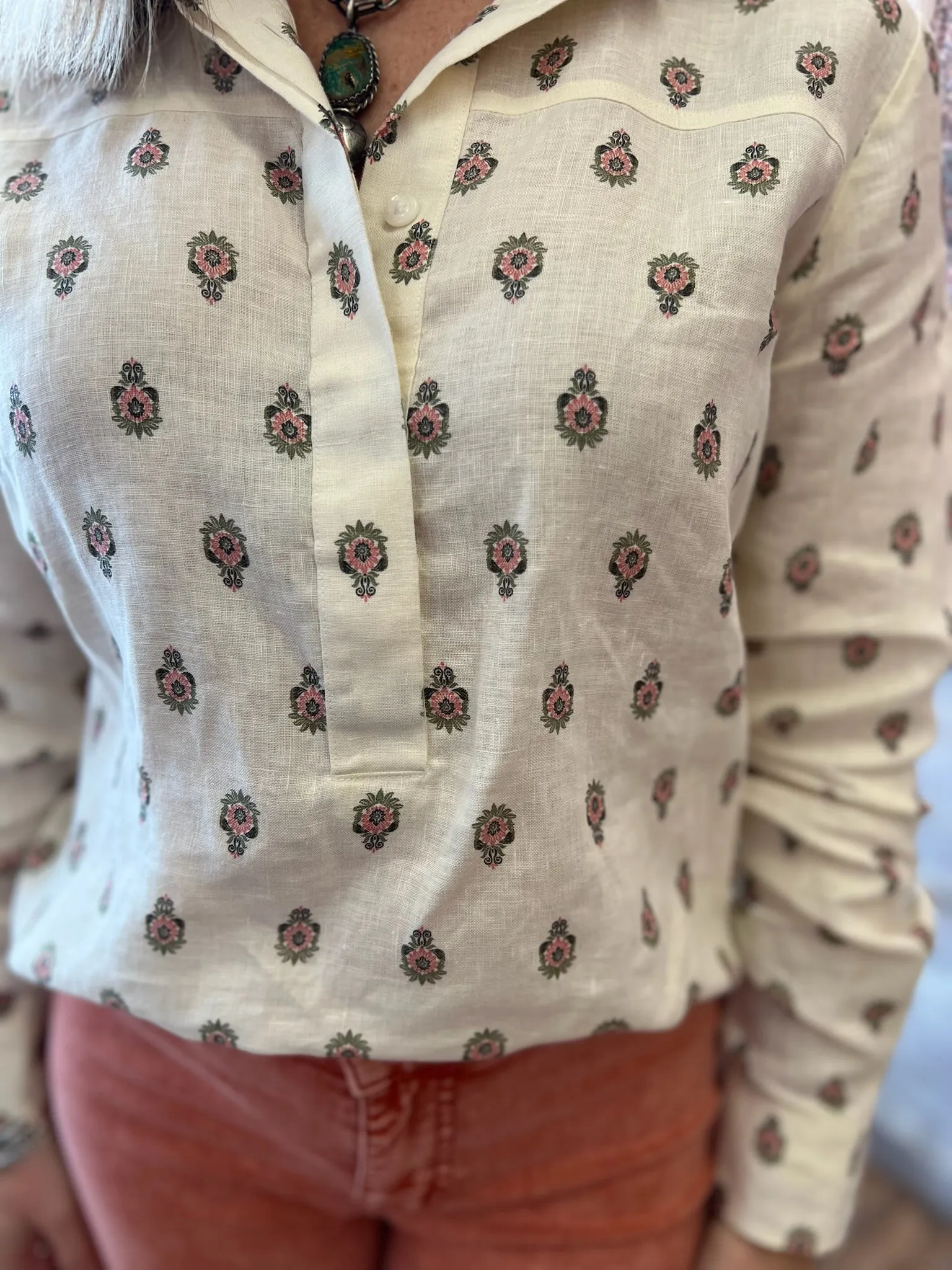Pocklington Long Sleeve Blouse