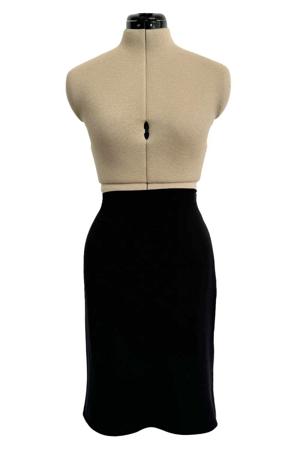 Pre-Fall 2011 Christian Dior by John Galliano Black Silk Suit w Back Flared Skirt & Gathered Detailed Jacket
