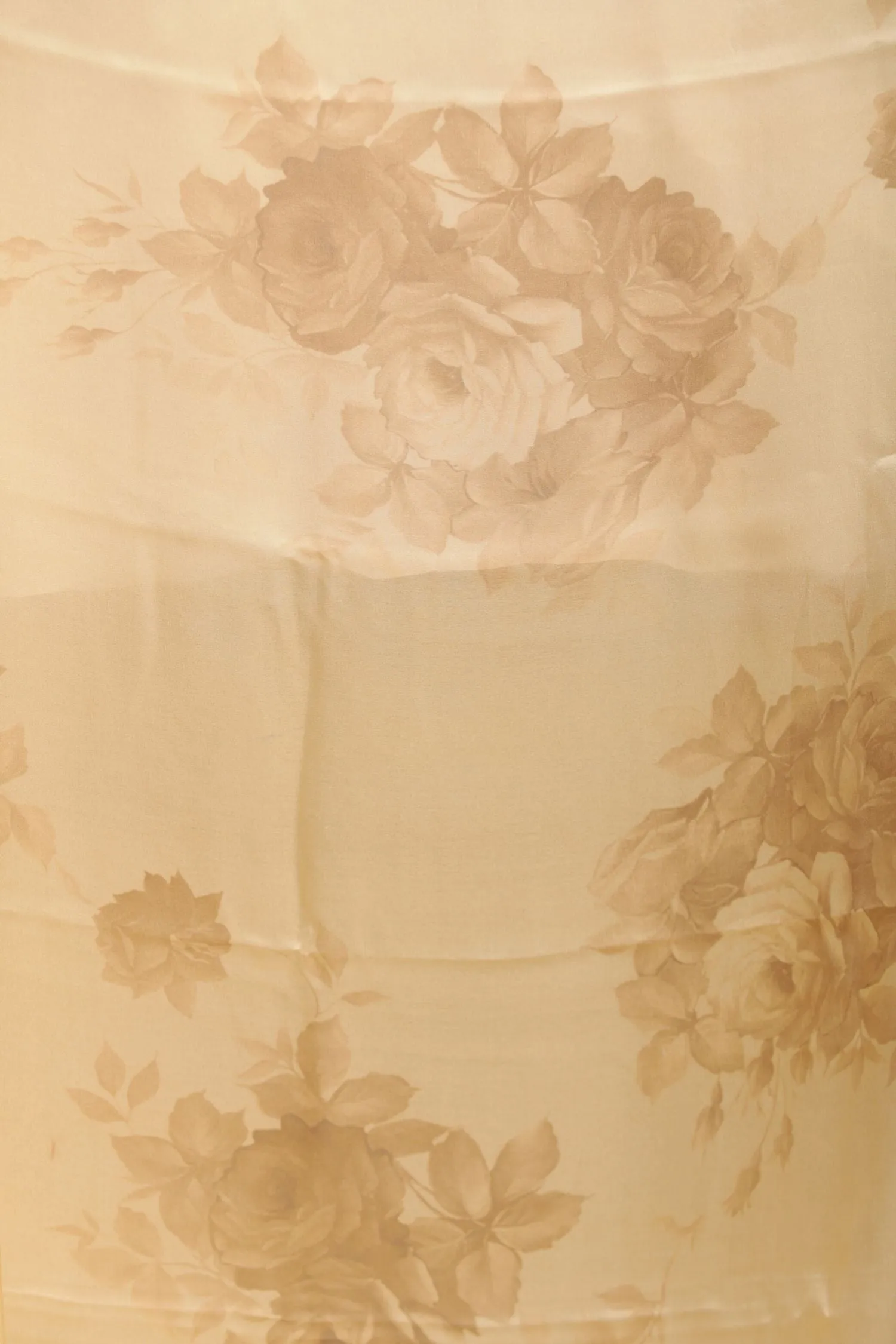 Printed Satin Saree