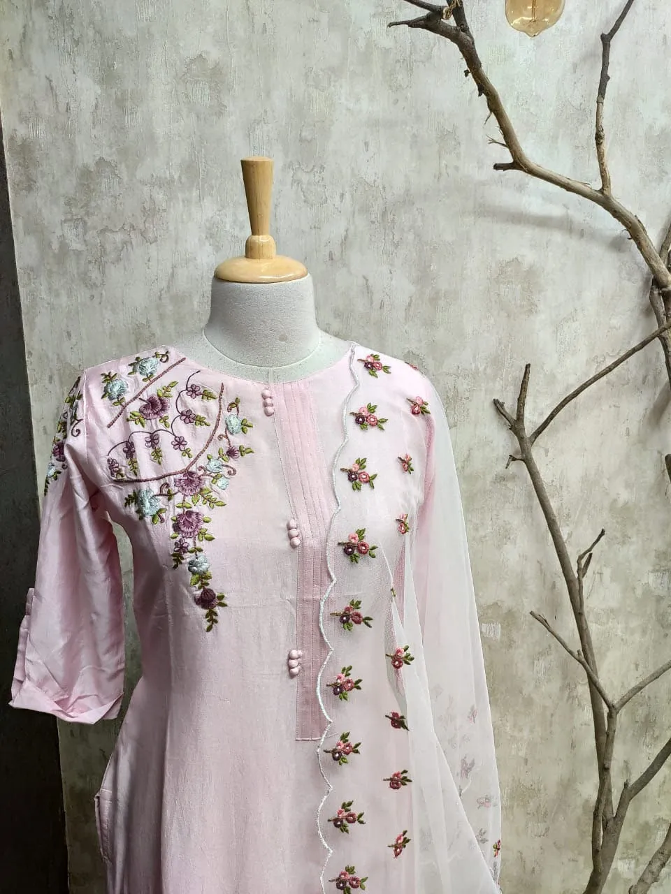 Pure muslin silk Kurti Indian Kurti for women simple Kurti daily wear Kurti long gown size 44 plus size kurti maternity kurti