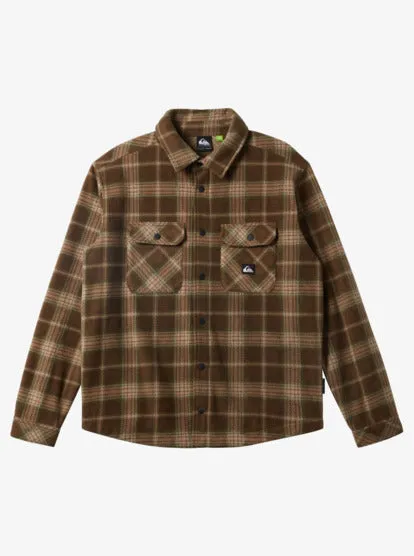 Quiksilver Surf Days LS Shirt - Dark Brown Surf Days