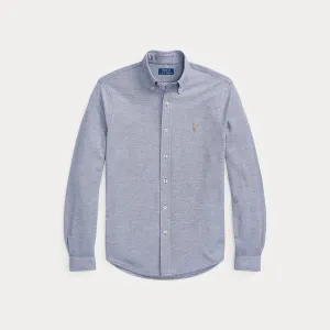 Ralph Lauren Mens Oxford mesh shirt Newport Navy