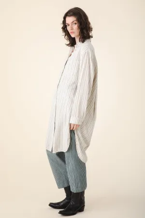 Replica Shirtdress in Natural Stripe