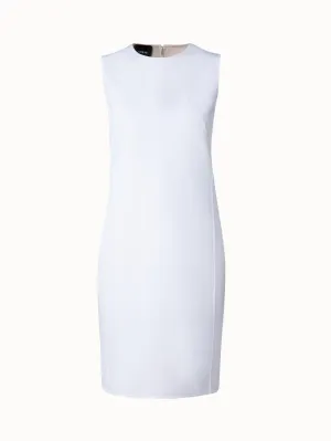 Reversible Cotton Double-Face Sheath Dress