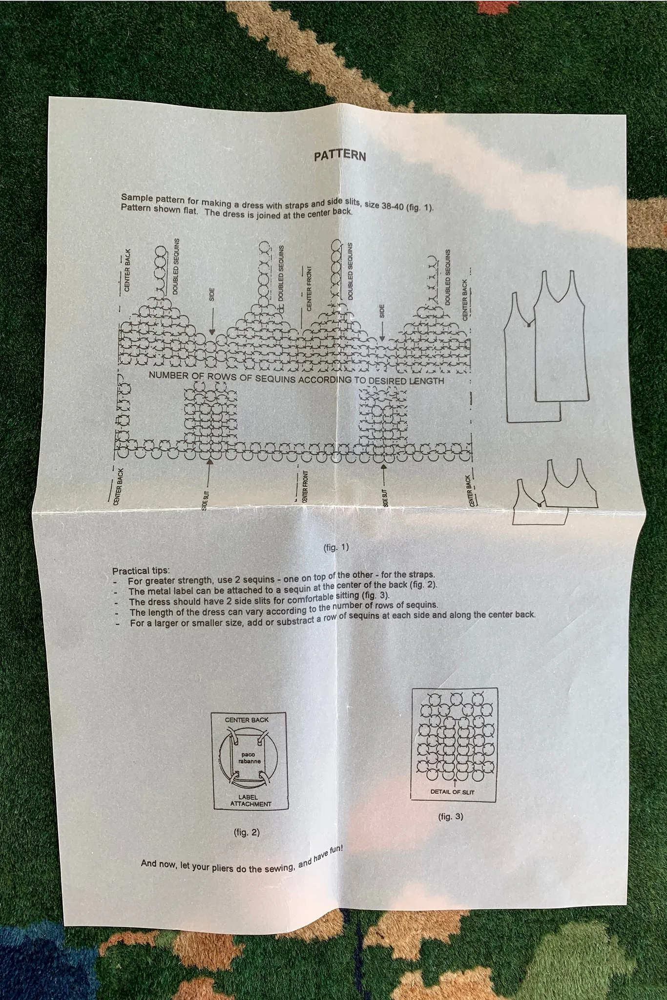 Rhodoid Disc Dress Kit