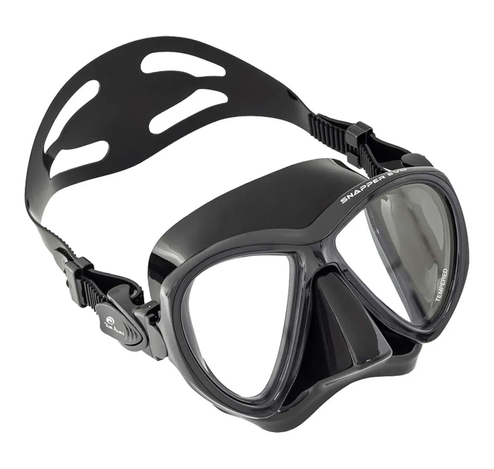 Rob Allen Snapper Evo Dive Mask Black