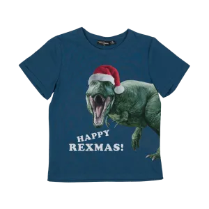 Rock Your Kid Happy Rexmas T-Shirt