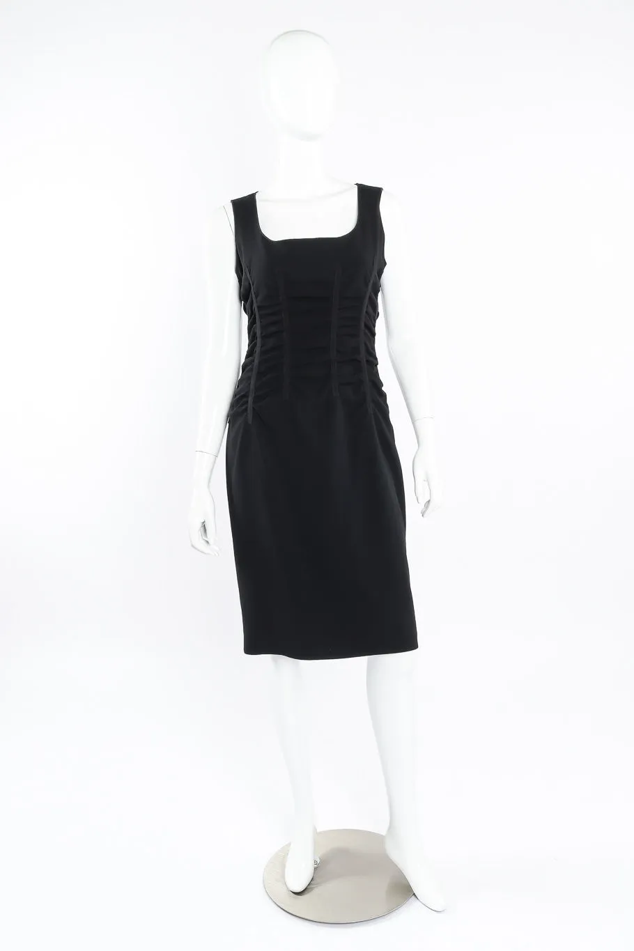 Ruched Bodycon Sheath Dress