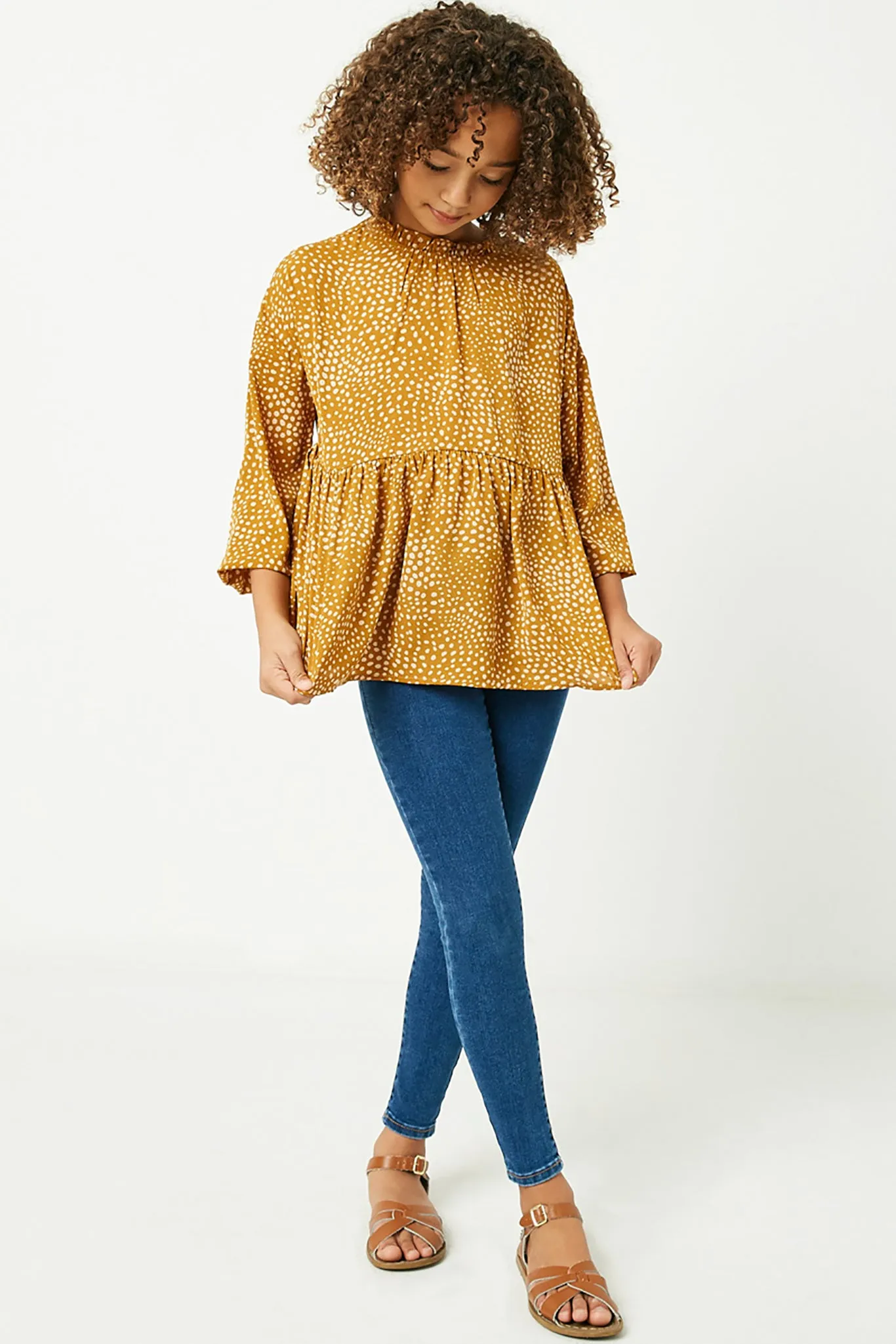 Ruffle Babydoll Top