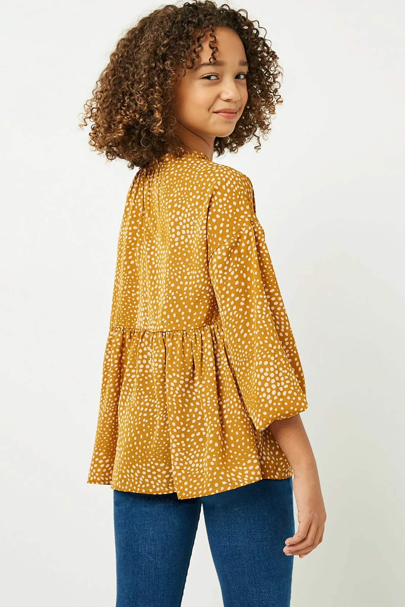 Ruffle Babydoll Top