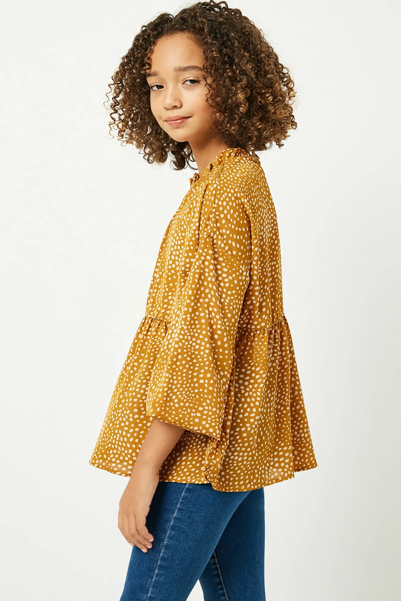Ruffle Babydoll Top
