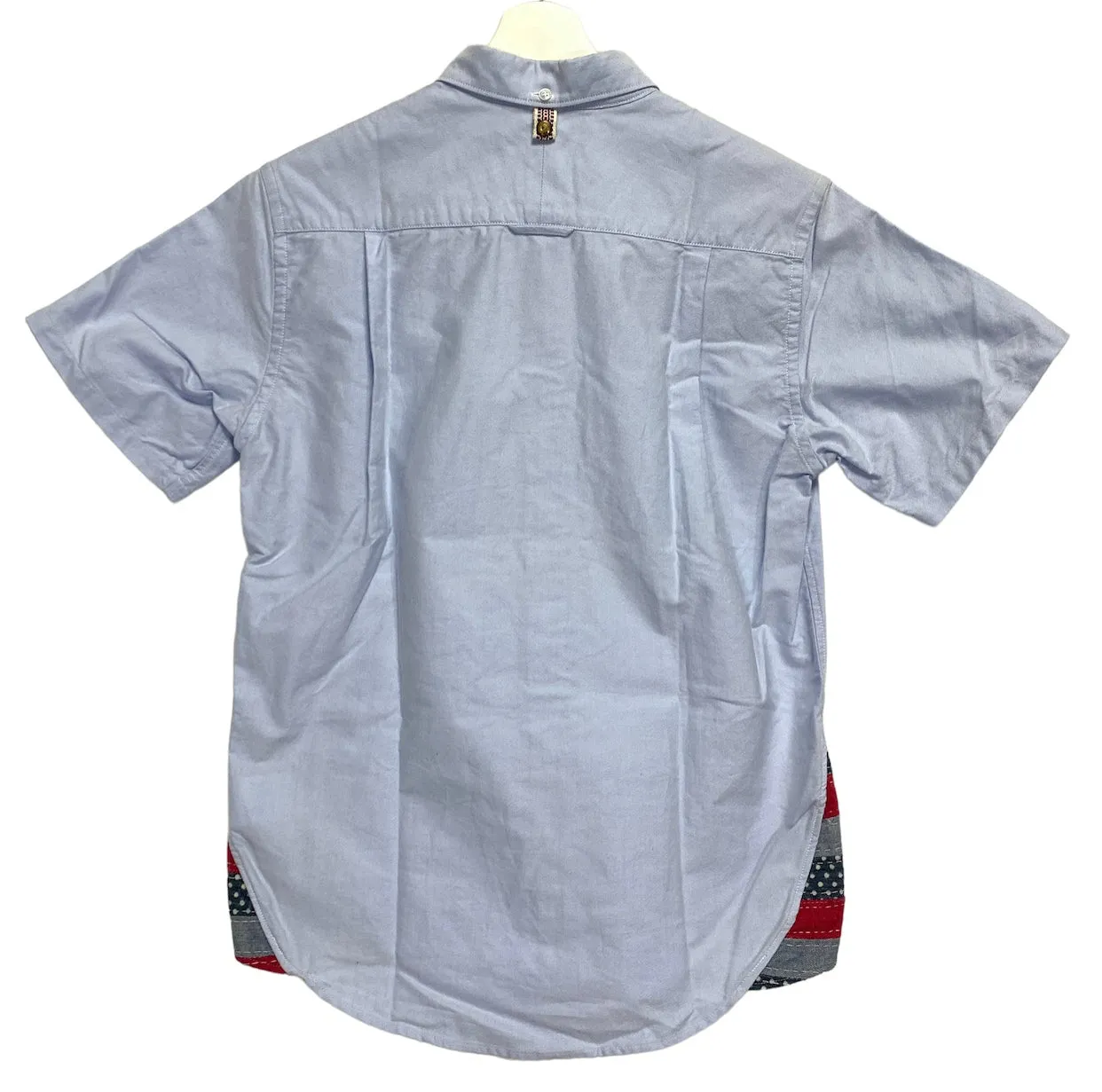 [S] VISVIM LUNGTA OXFORD B.D. S/S SHIRT GIZA Blue