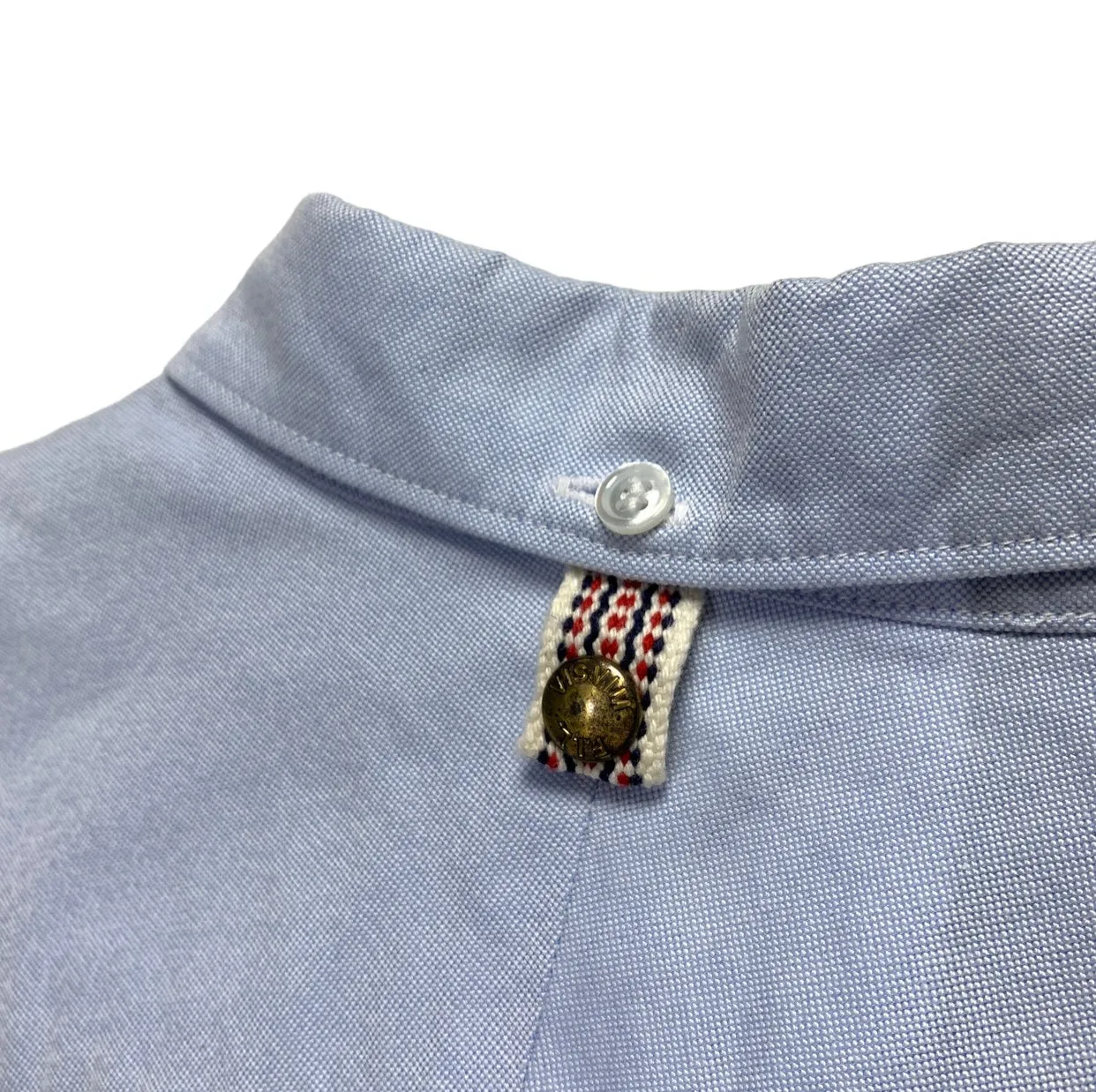 [S] VISVIM LUNGTA OXFORD B.D. S/S SHIRT GIZA Blue