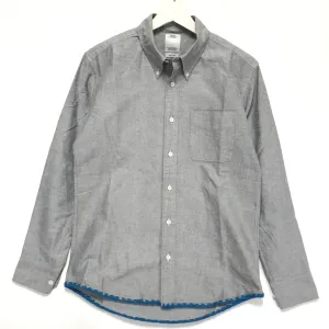 [S] Visvim V V L/S B.D. Shirt Woven Hem Grey