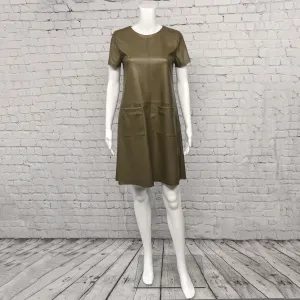 SALE! Anastasia Dress in Olive by Simply Mila
