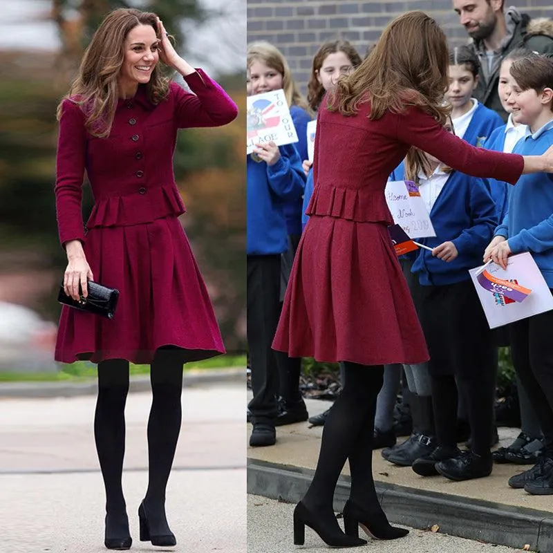 Short  suit skirt two-piece suit