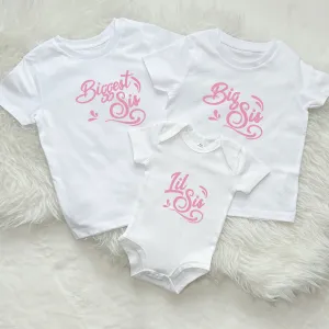 Sibling Waves Set Of Three T Shirts