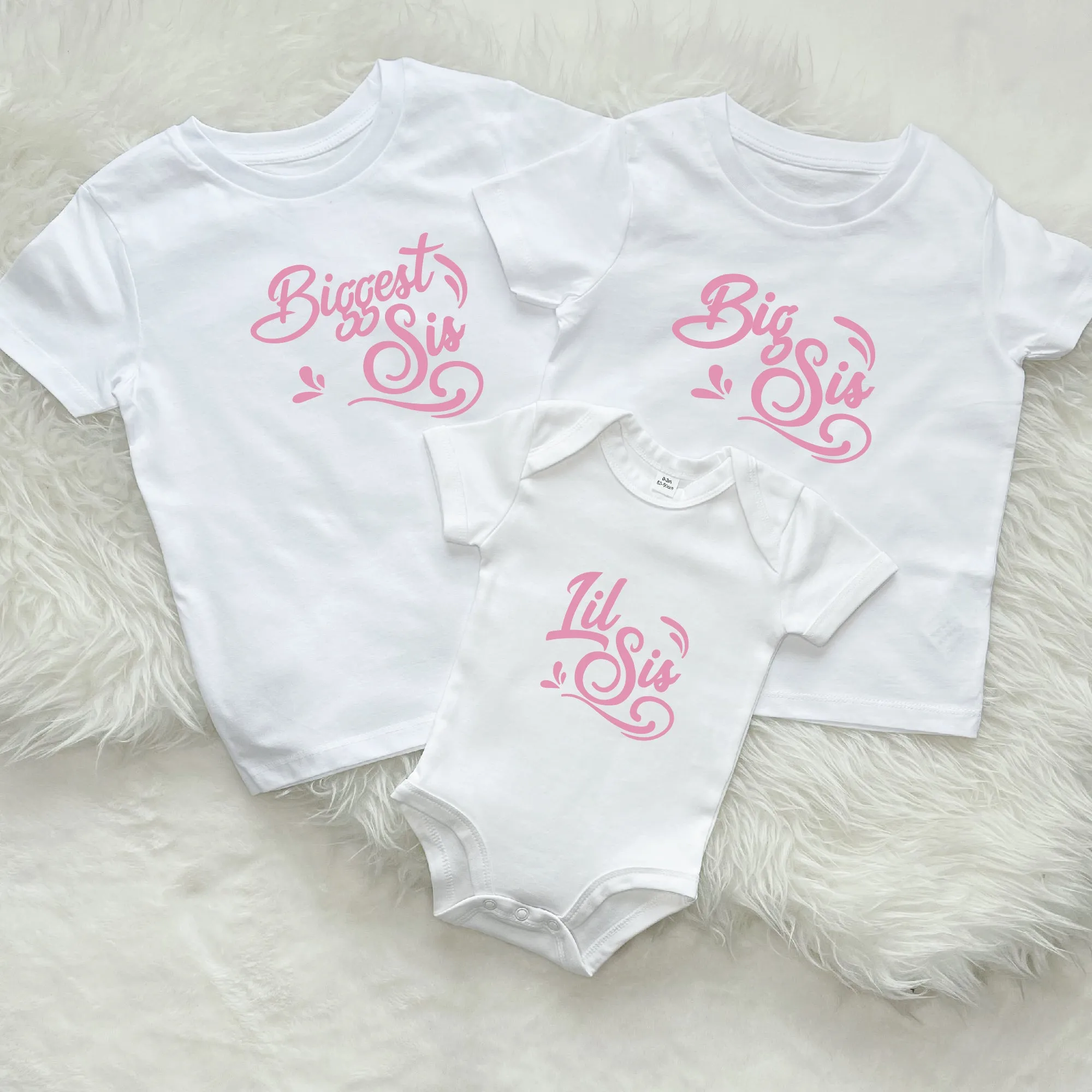 Sibling Waves Set Of Three T Shirts
