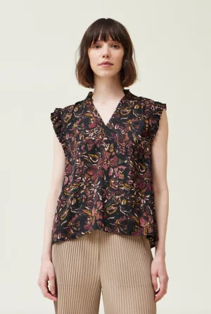 Silvia Top -- Black