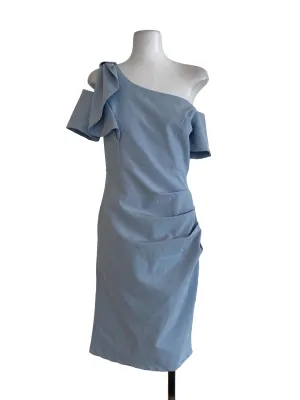 Sky Plain Sheath Dress