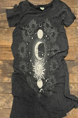Solar Moves Dress Moon Glow
