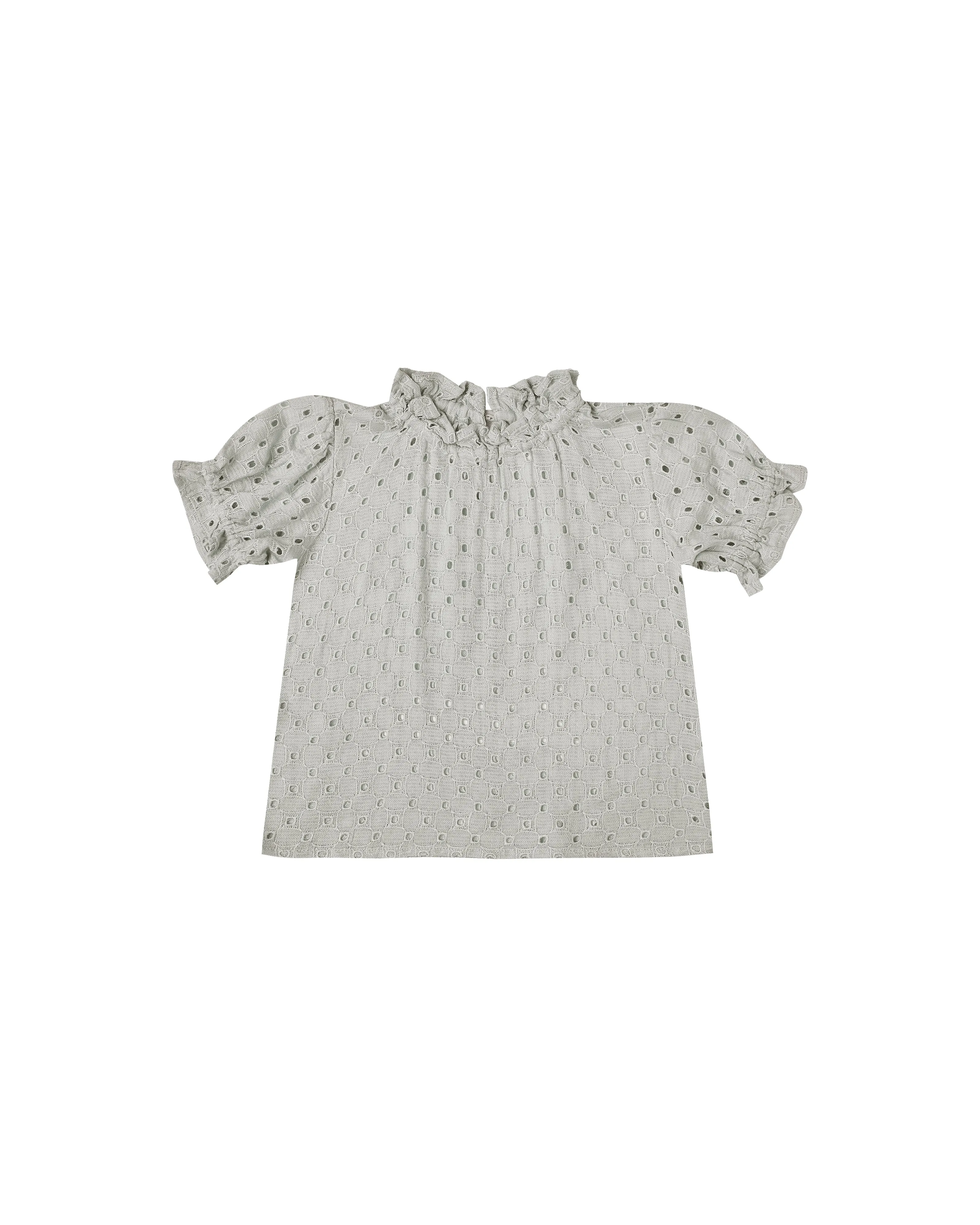 STELLA BLOUSE - BLUE FOG