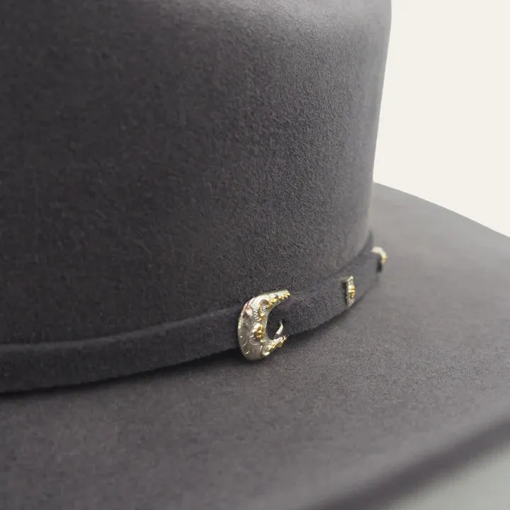 Stetson Colorado Hat Charcoal Grey