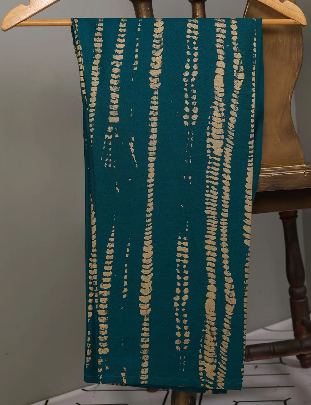 STP-019A-Turquoise - 2Pc Cotton Stitched