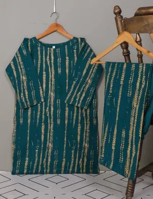 STP-019A-Turquoise - 2Pc Cotton Stitched